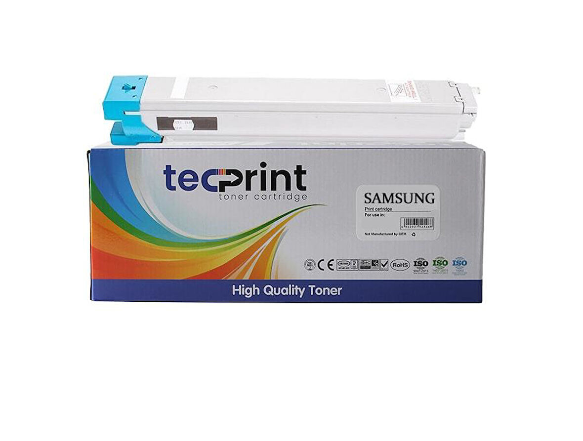 Tecprint Samsung CLX-9201 Uyumlu CLT-C809S Mavi Muadil Toner