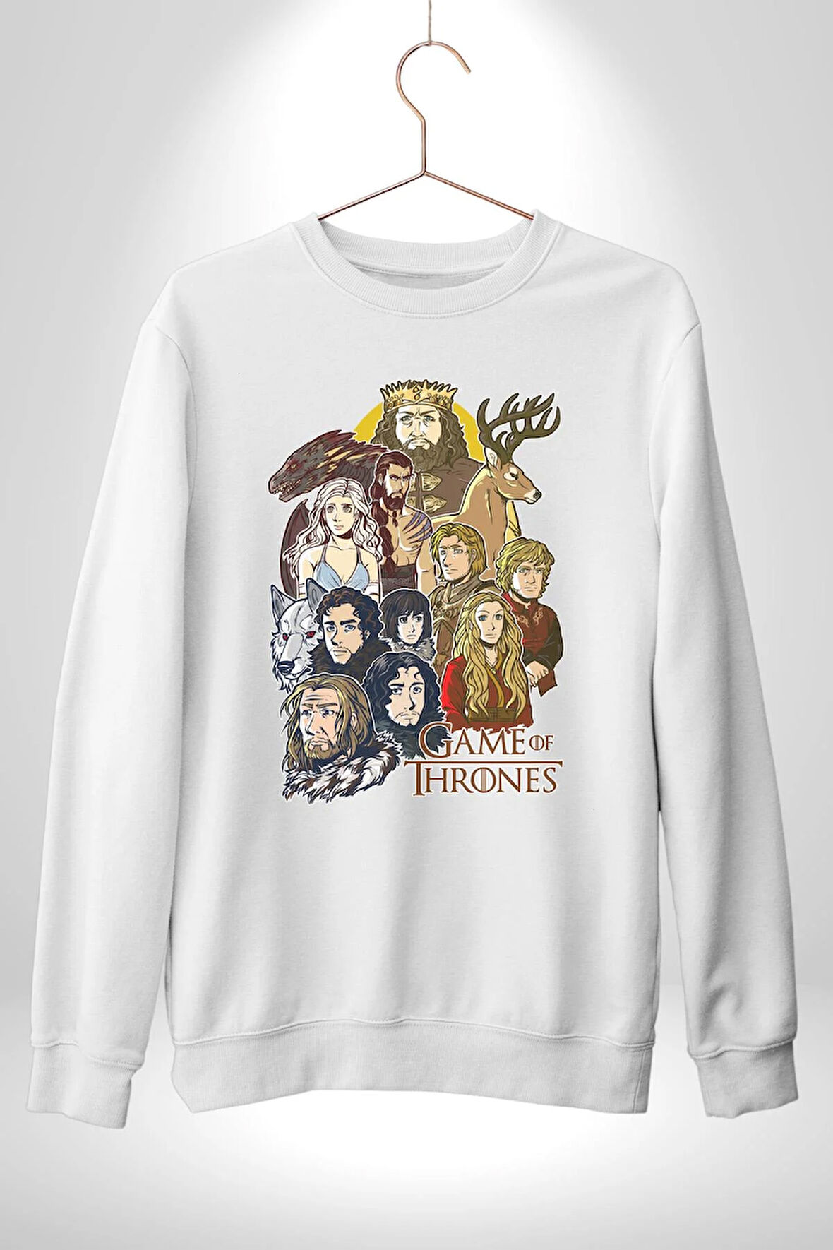 Krallıklar Çarpışıyor - Game Of Thrones





 Erkek Kadın Unisex Dijital Baskılı Beyaz Sweatshirt