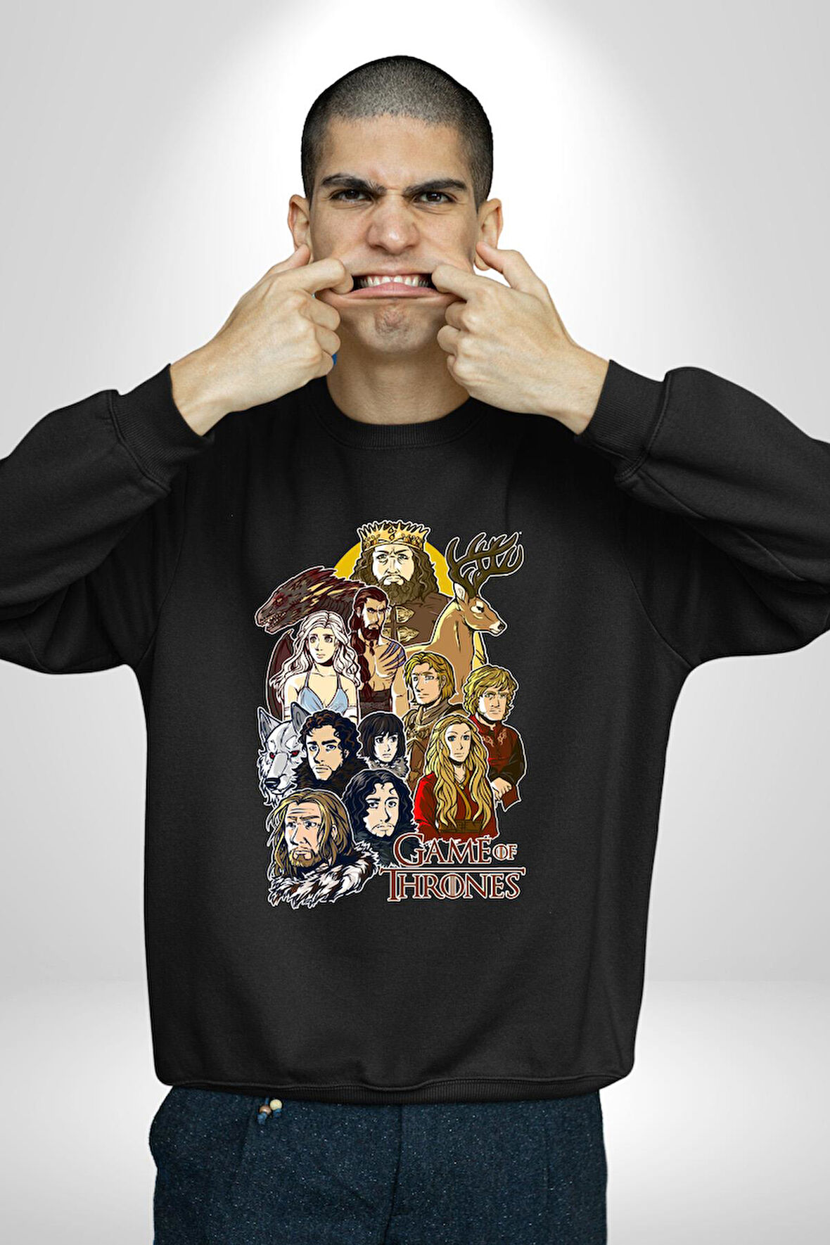 Krallıklar Çarpışıyor - Game Of Thrones





 Erkek Kadın Unisex Dijital Baskılı Siyah Sweatshirt