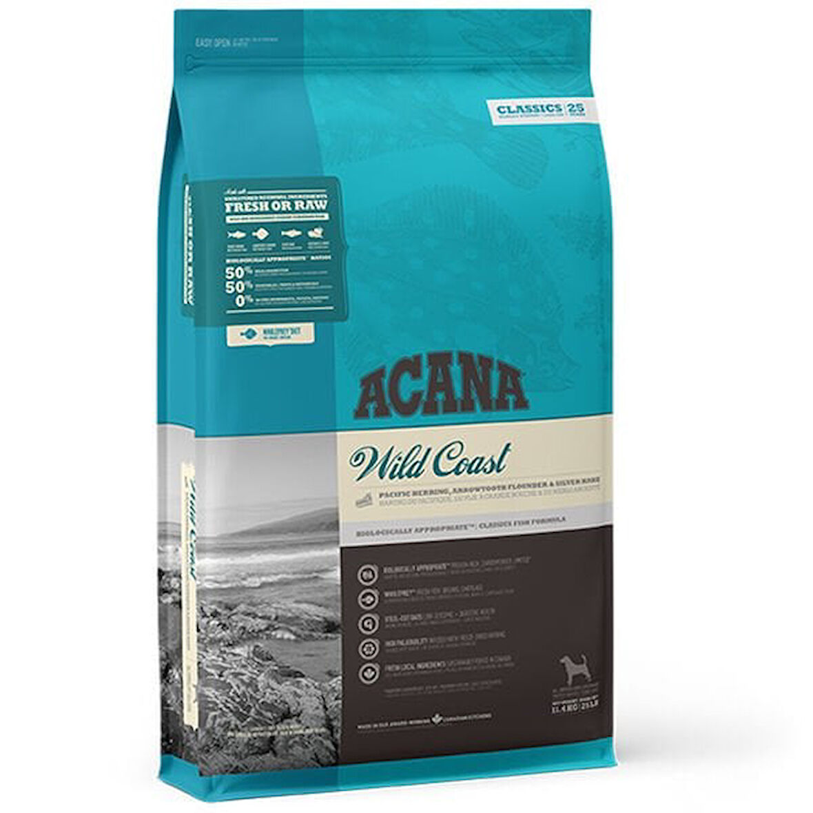 Acana Classics Wild Coast Tahılsız Balık Sebzeli Yetişkin Köpek Maması 11.4 Kg