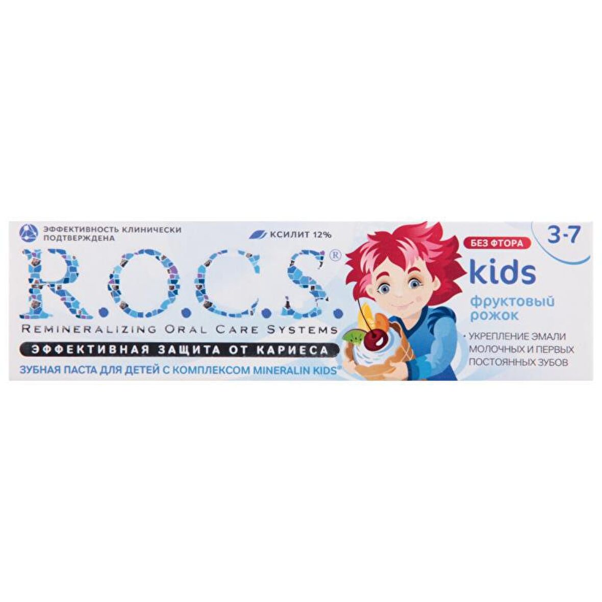 R.O.C.S. Meyve Aromalı Beyazlatma Florürsüz Diş Macunu 35 ml 