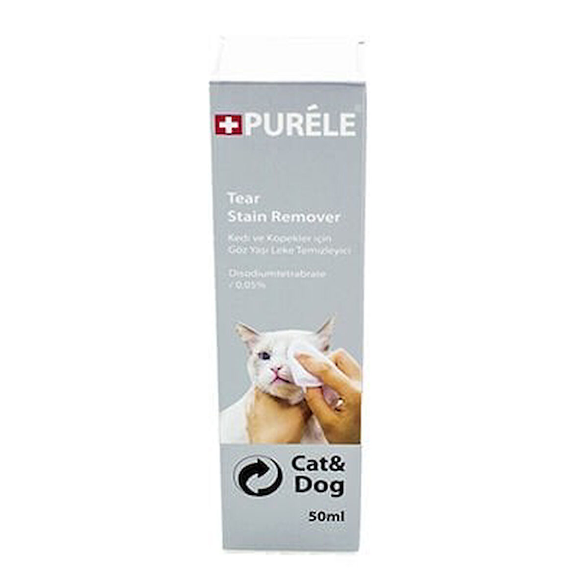 Purele Kedi ve Köpek Gözyaşı Leke Temizleme Spreyi 50 Ml