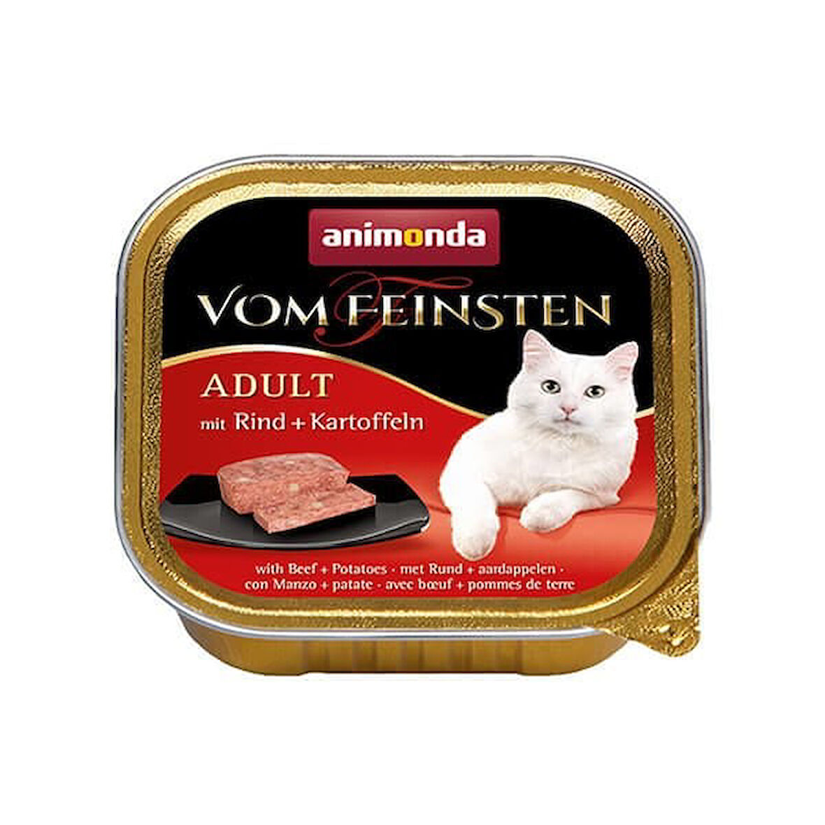 Animonda Biftek ve Patatesli Konserve Kedi Maması 100 Gr