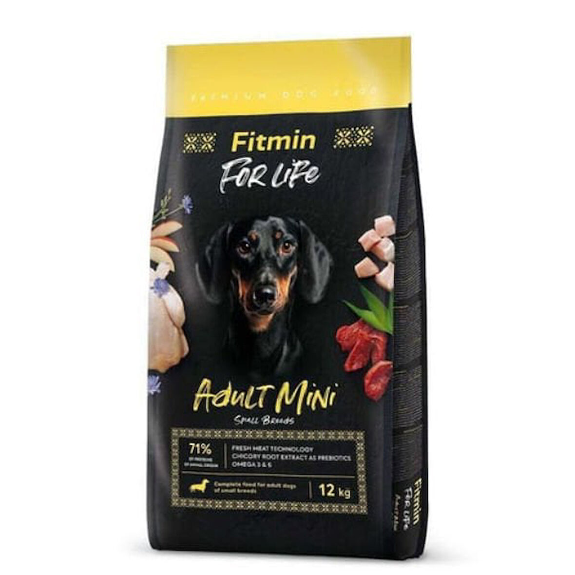 Fitmin For Life Mini Irk Kümes Hayvanlı Yetişkin Köpek Maması 12 Kg