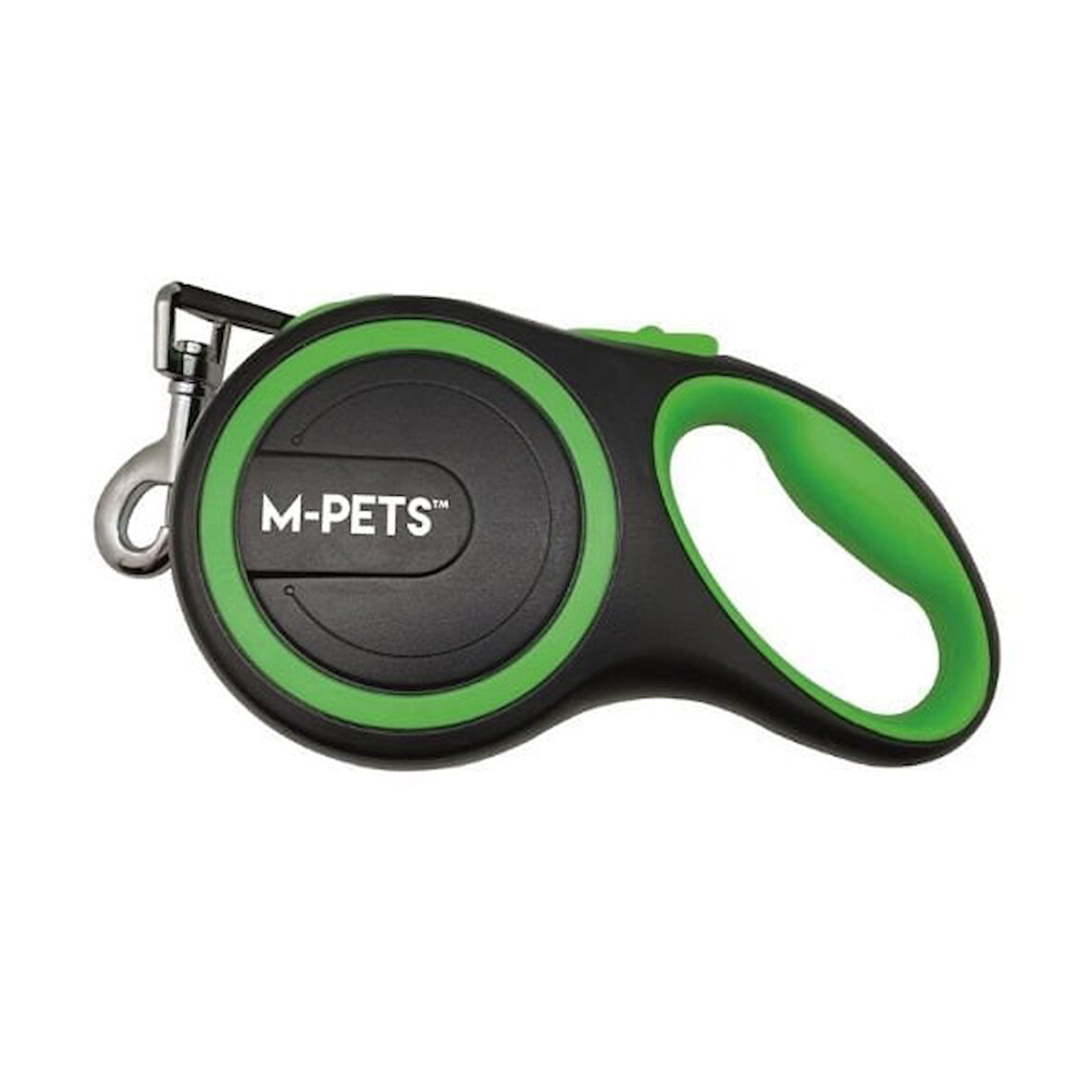 M-Pets Liberty Şerit Otomatik Köpek Gezdirme Kayışı 5 Mt Yeşil Medium