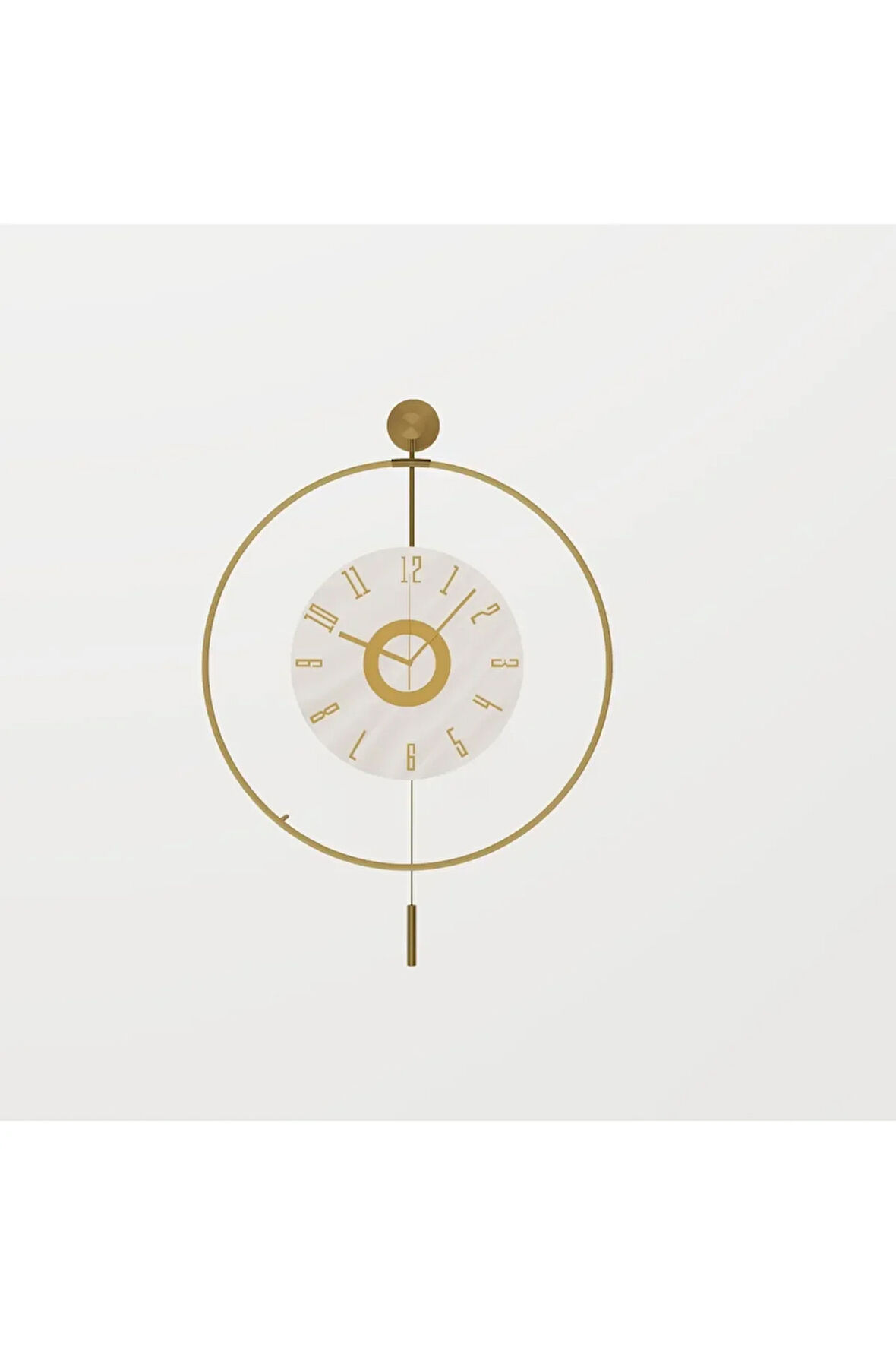 Kadranlı RAKAMLI Kristal , Duvar Saati