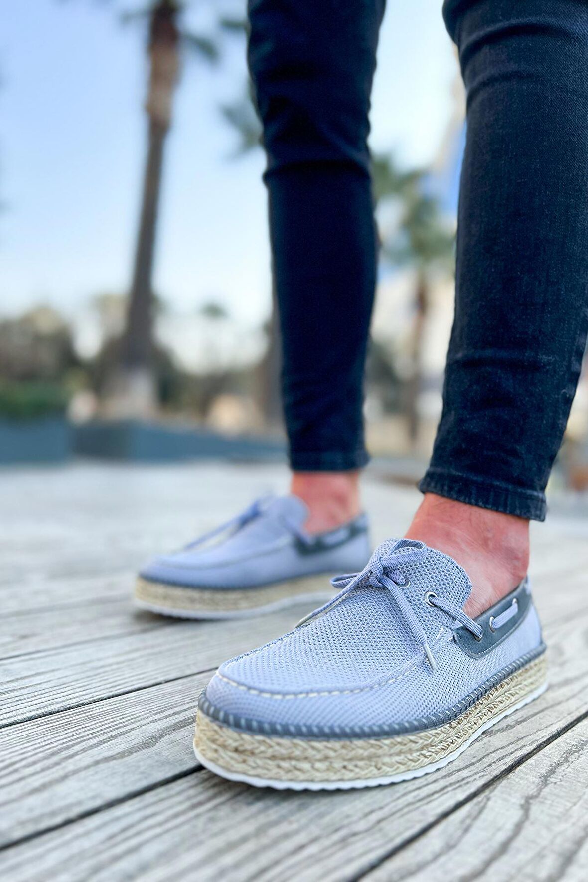 RAMER CH311 Espadril Erkek Ayakkabı ANTRASIT