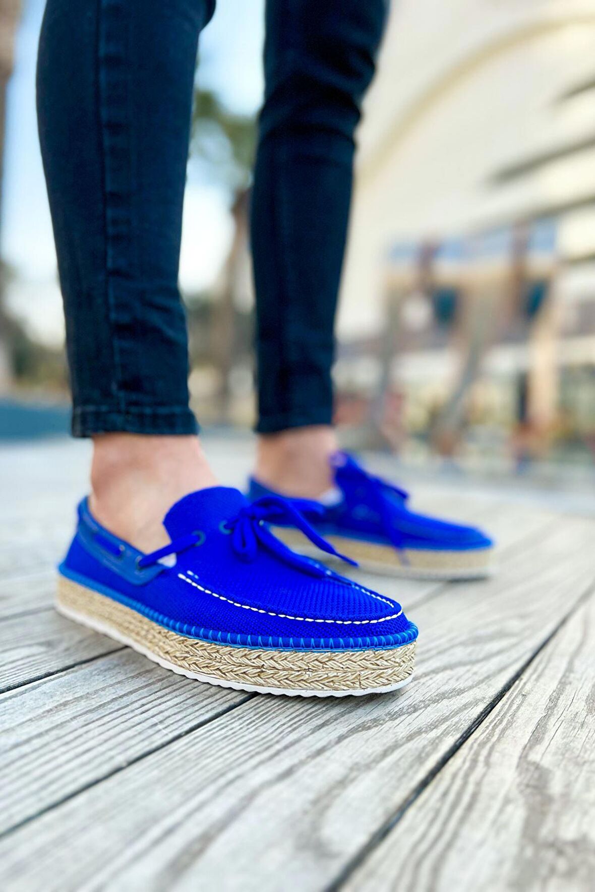 RAMER CH311 Espadril Erkek Ayakkabı MAVI