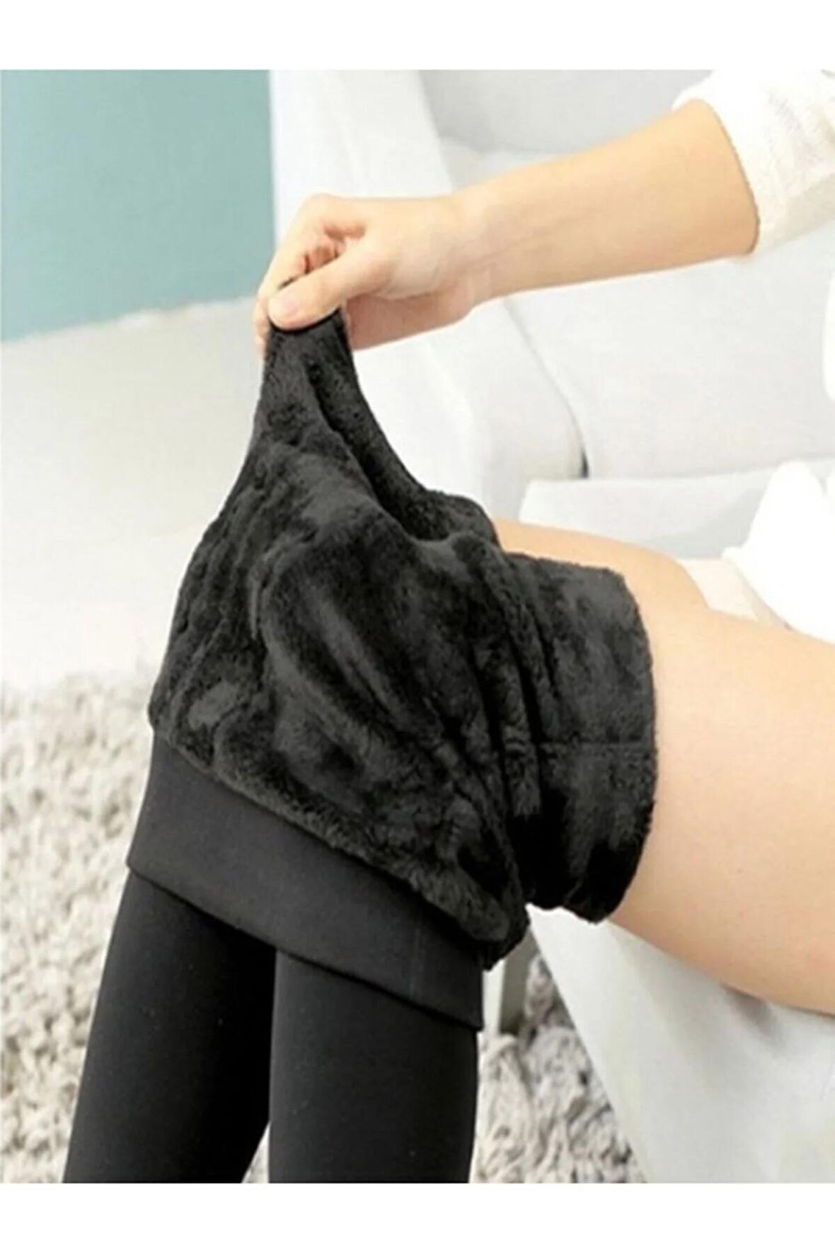 Larosa Kadın Thermal Peluş Tayt