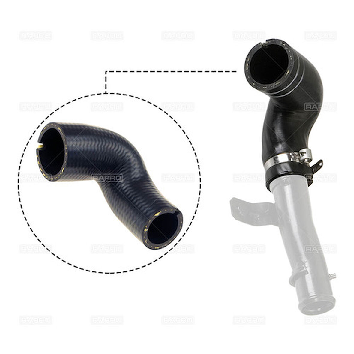 Rapro 11597 Isı Degıstırıcı Hortum Fıorıno 1.3 Jtd