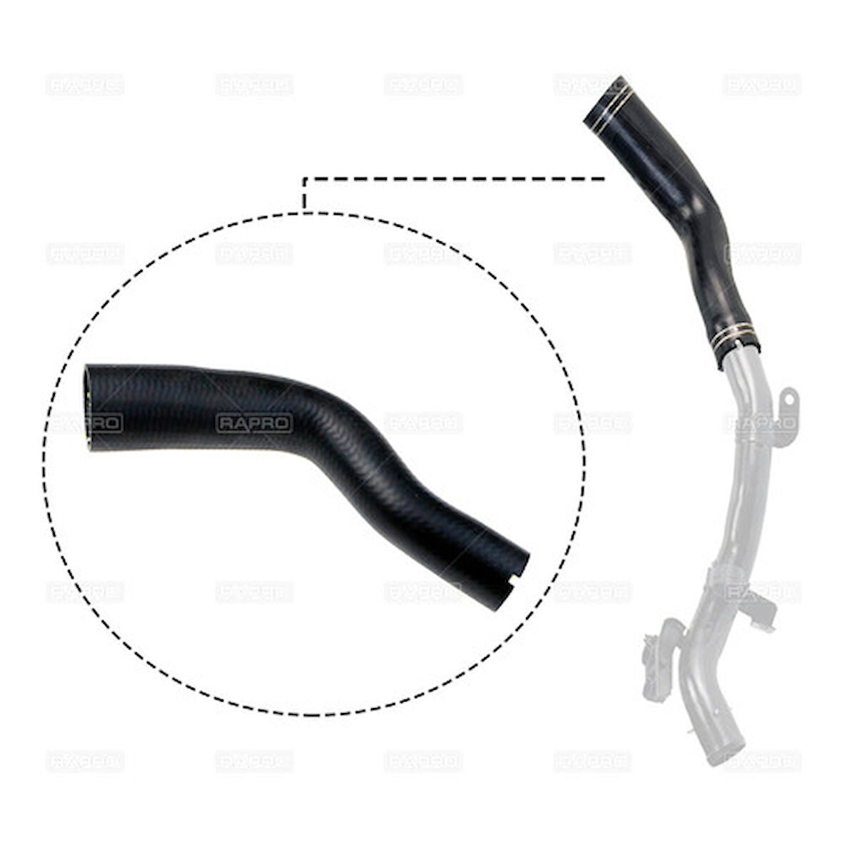 Rapro 11599 Turbo Hortumu Doblo 1.3 Mjtd