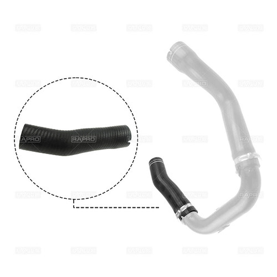 Rapro 11607 Turbo Hortumu Kucuk Lınea 1.3 Jtd 07>