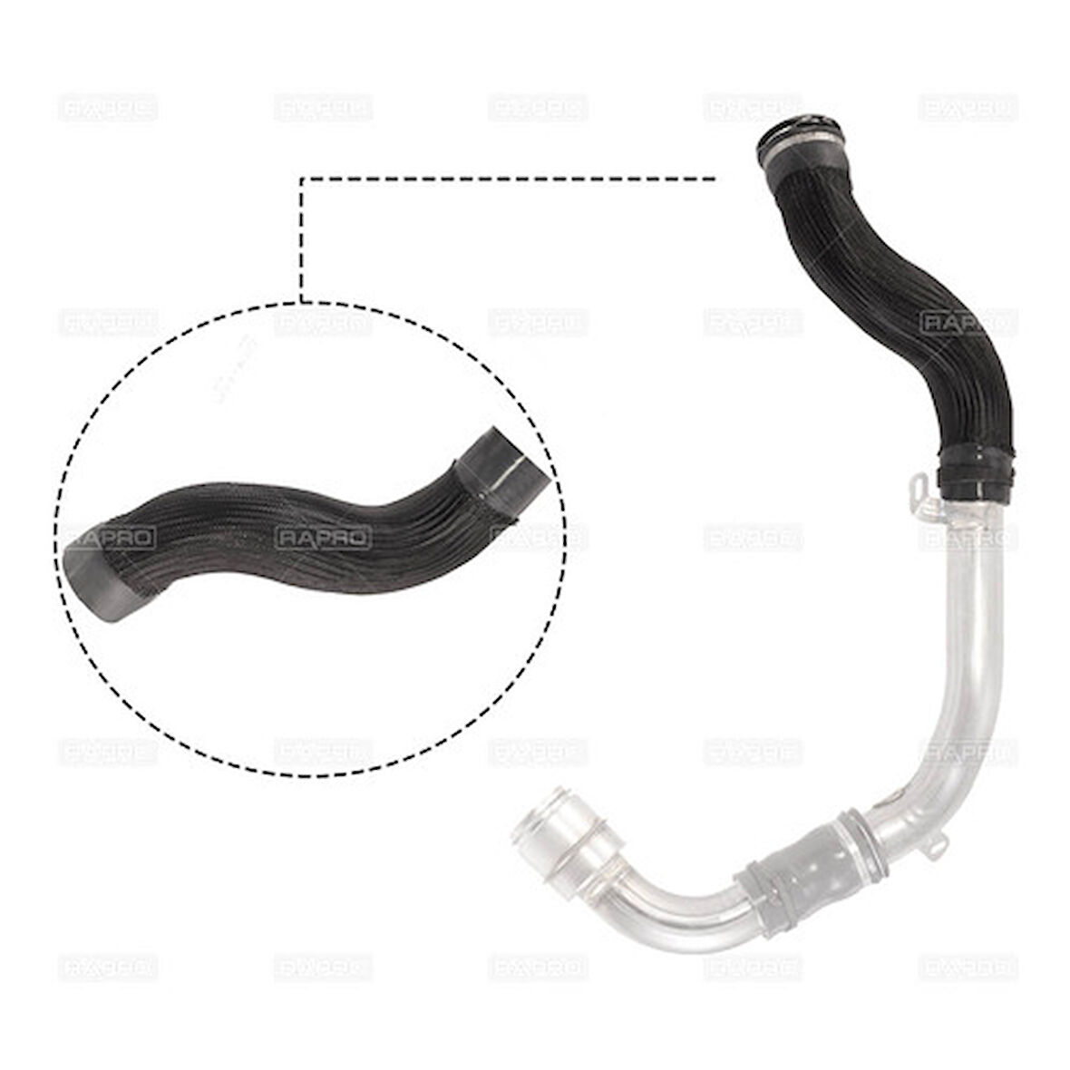 Rapro 12538 Turbo Hortumu Sılıkon Buyuk Megane III 1.5 Dcı-Fluence 1.6 16V 110Hp