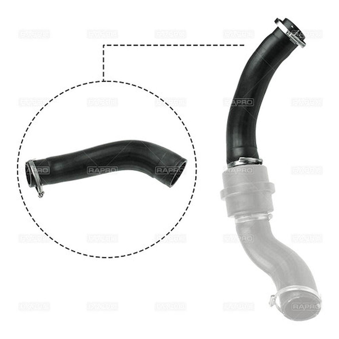 Rapro 16242 Turbo Hortumu Buyuk Transıt V 3.2 D 06>