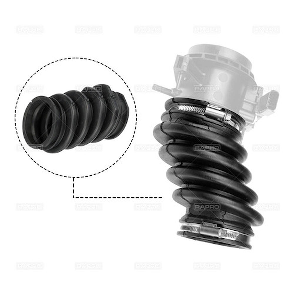 Rapro 16489 Hava Filtre Hortumu C-Max II 1.6 T Dcı