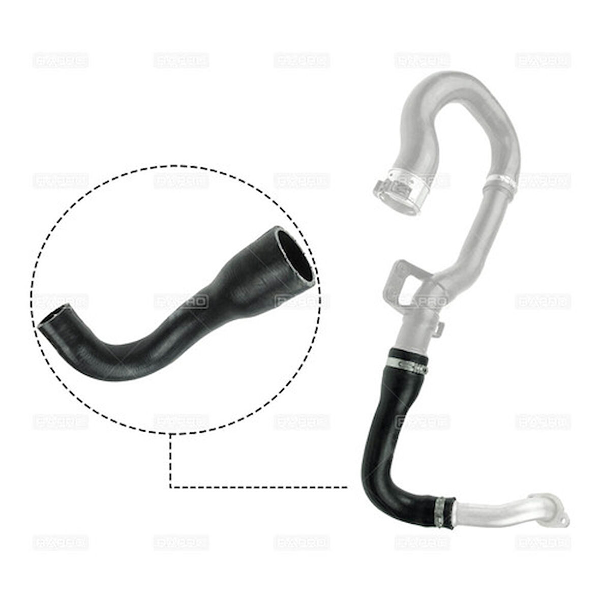 Rapro 18352 Turbo Hortumu Corsa D 1.3 Dth 75Hp 07>