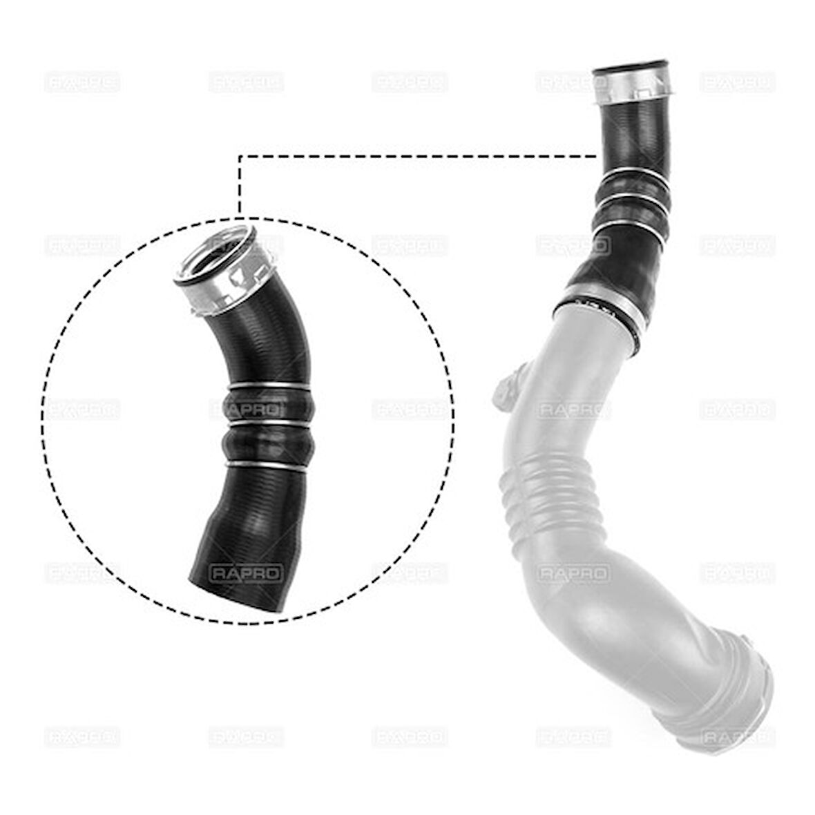 Rapro 19048 Turbo Hortumu E87 118D-120D