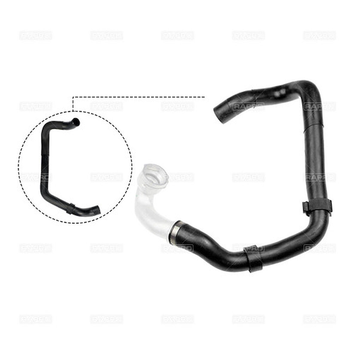 Rapro 25070 Radyatör Alt Hortumu Leon III 2.0 Tdı