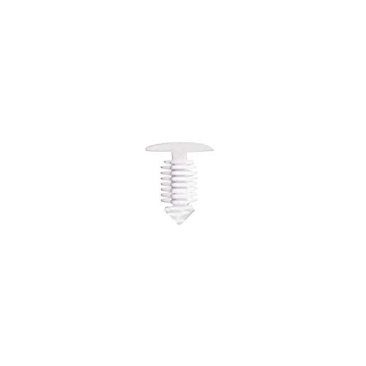 Beyaz Klips 7,8x17x13mm 10 Adet