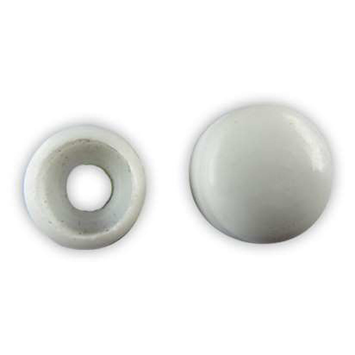 Vida Kapağı Küçük Boy Beyaz (3,5-3,9-4,2mm Yıldız Silindir Baş Vida İçin) 25 Adet