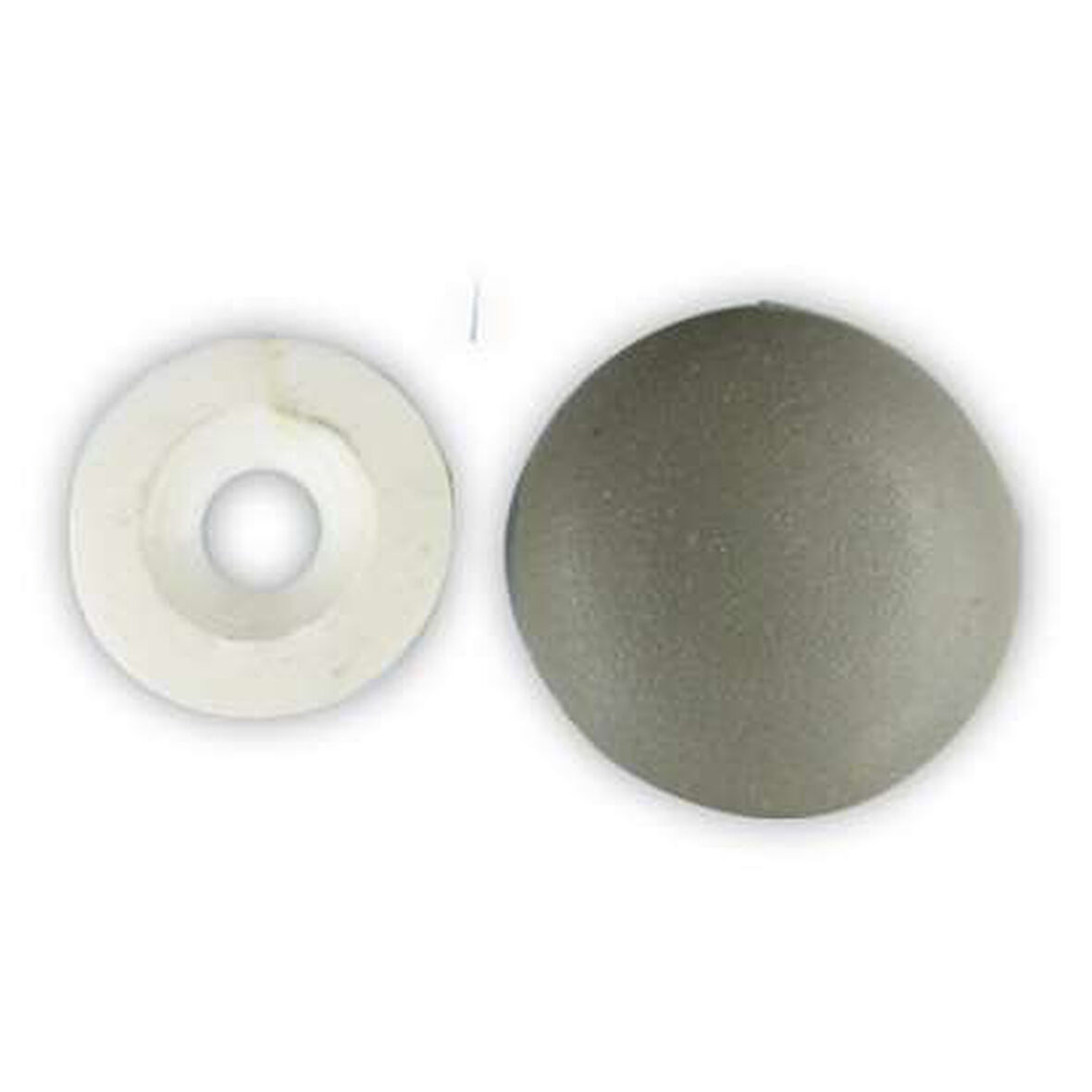 Vida Kapağı Havşa Koyu Gri (3,5mm  - 3,9mm - 4,2mm Havşa Baş Vida İçin) 25 Adet