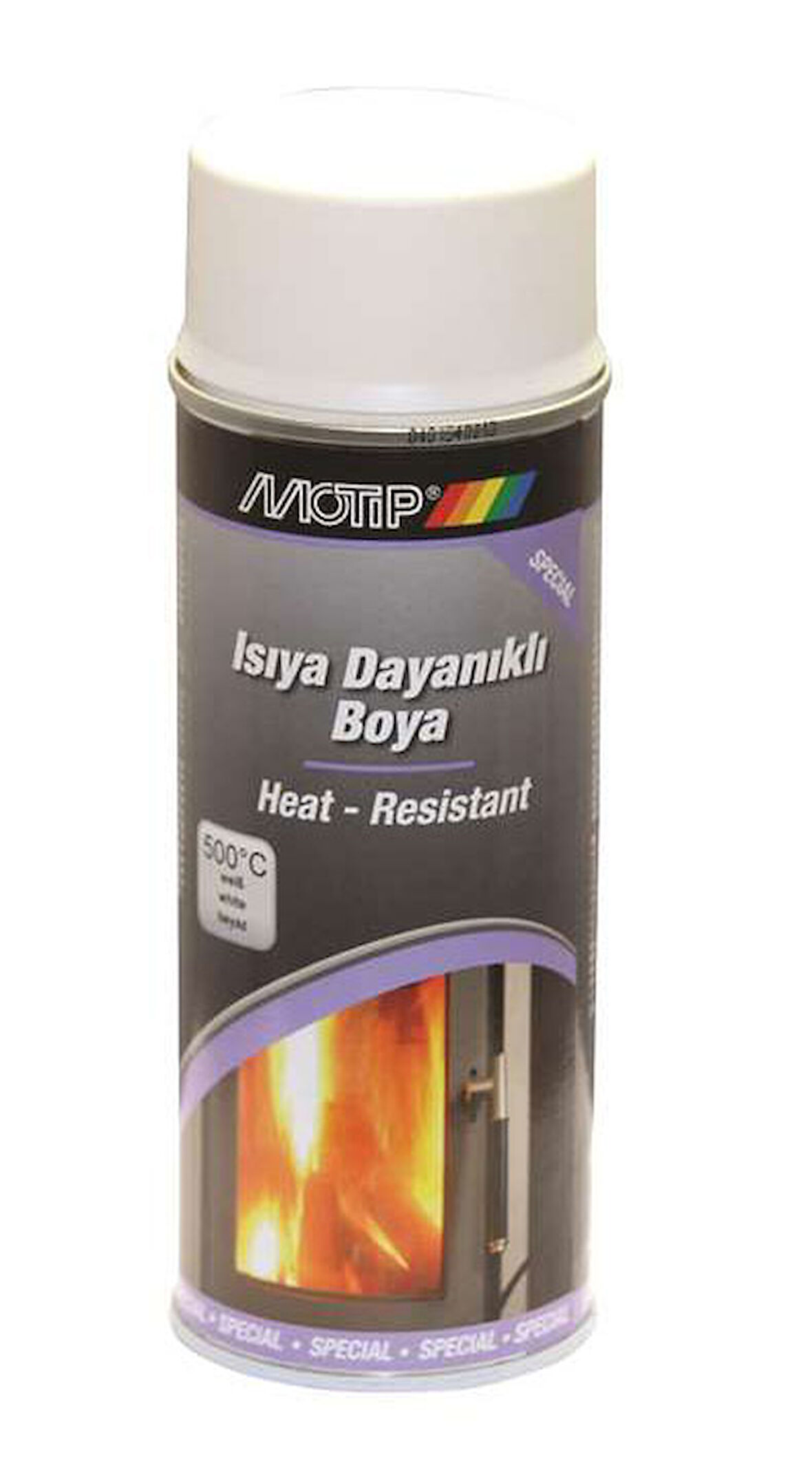 Isıya Dayanıklı Boya Beyaz 500C 400Ml Motip