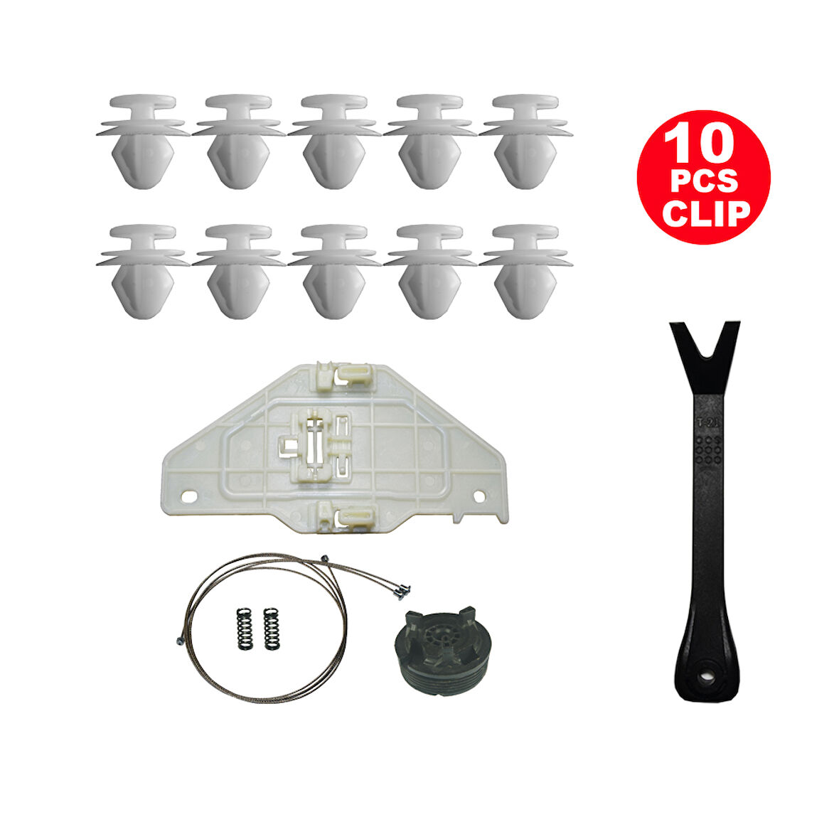 Peugeot Partner Tepee Citroen Berlingo 2008-2016 Sol Ön Cam Kriko Tamir Seti