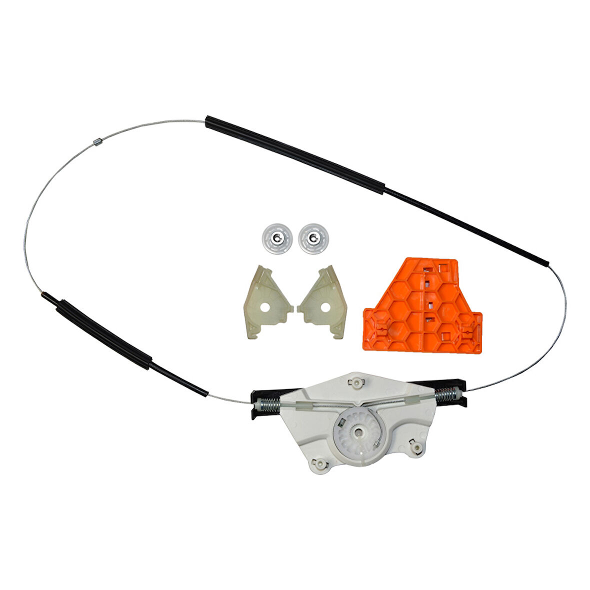 Audi A4 B6 B7 2002-2008  Sarmalı 8E0839462 Sağ Arka Cam Kriko Tamir Seti