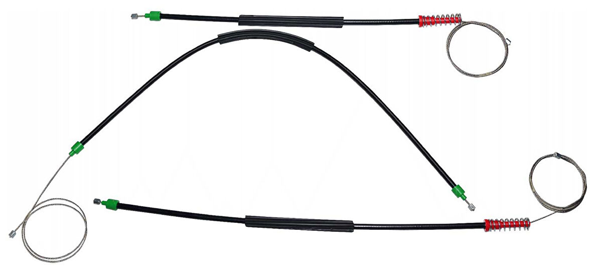 Ford S Max 2006-2015 6m21u27000-6m21u27001 Sol ve Sağ Arka Cam Kriko Teli 2 Adet