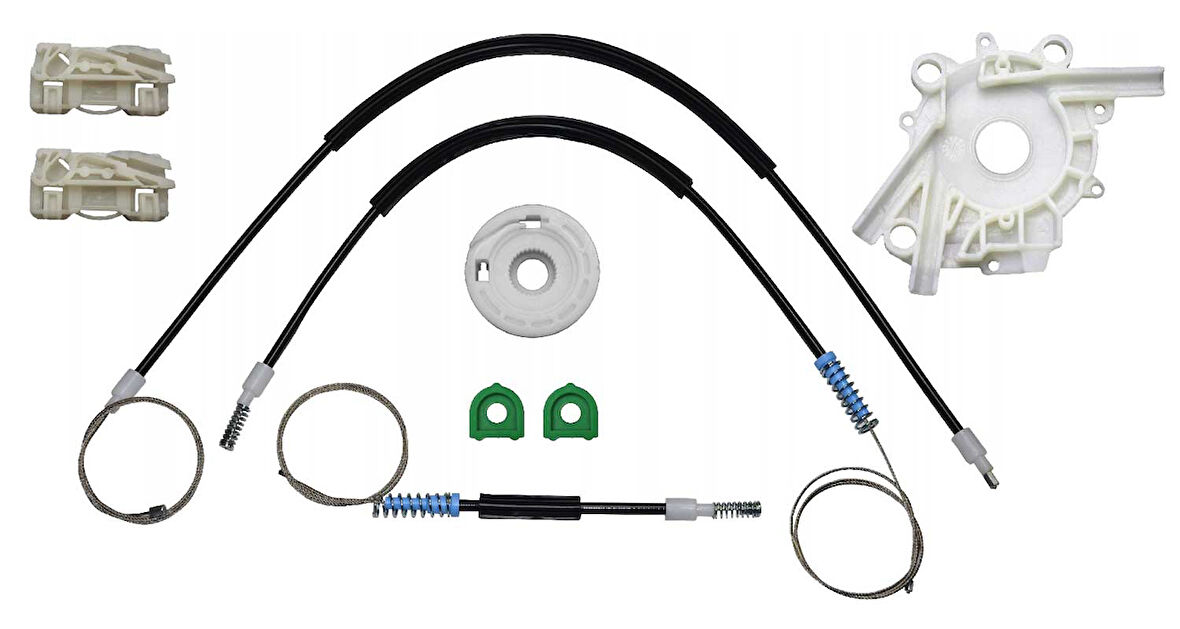 Land Rover Freelander 1997-2006 Sağ Ön Cam Kriko Tamir Seti Makara Yataklı