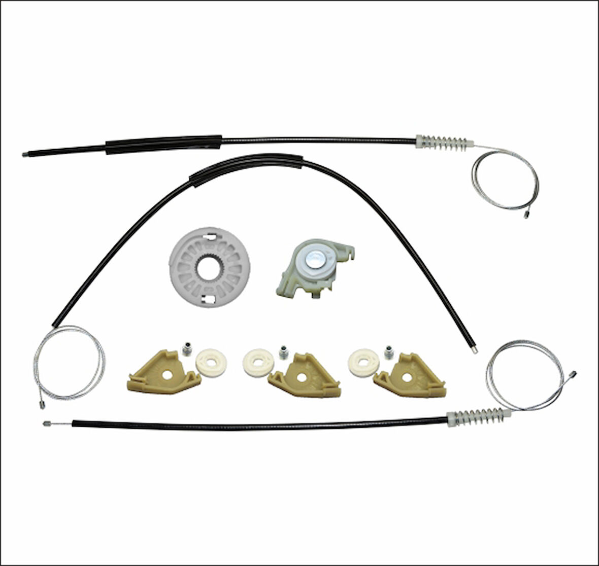 Audi A8 S8 2003-2010 4E837462B Sağ Ön Cam Kriko Seti