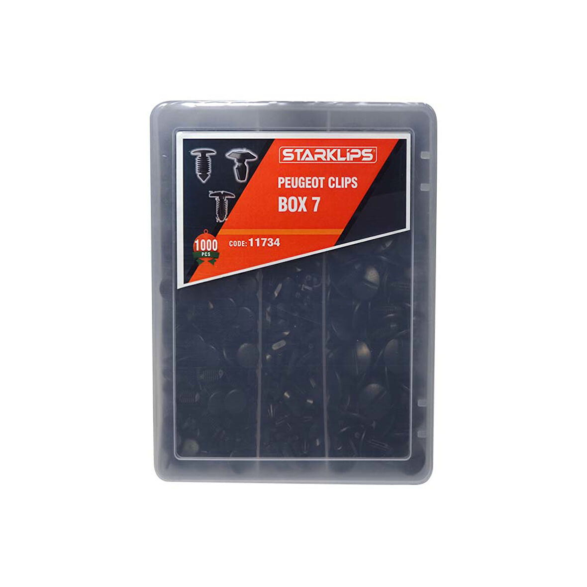 Set Klips 1000 Parça Peugeot Kutu 7