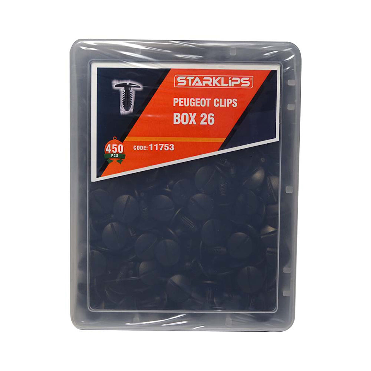 Set Klips 450 Parça 6966 40 6999 R1 Peugeot Kutu 26