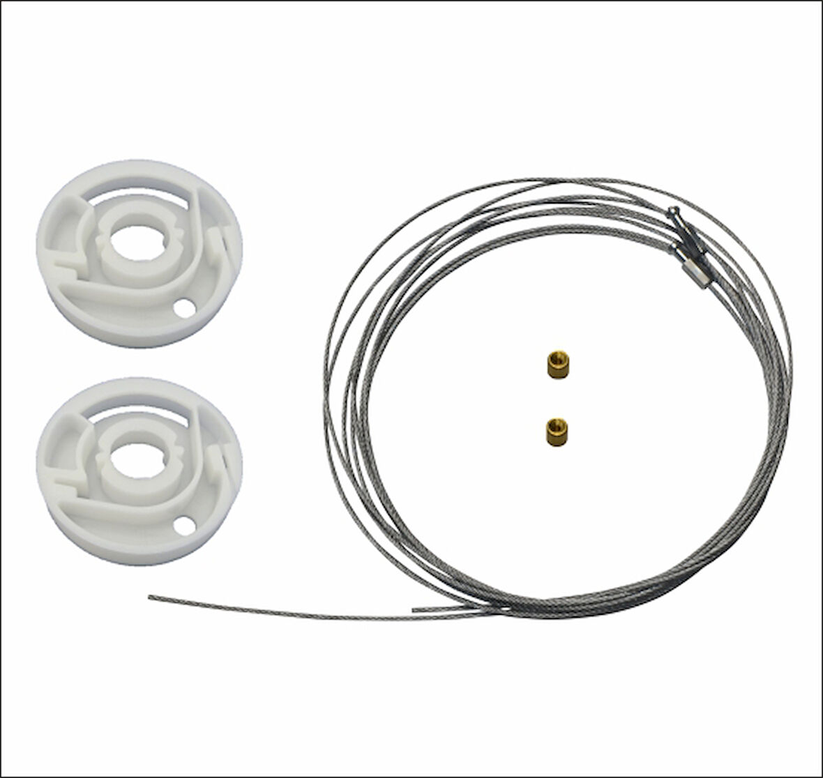 VW T5 Caravelle 2003-2014 7E1843872 Sürgü Kapı Sağ Cam Kriko Seti