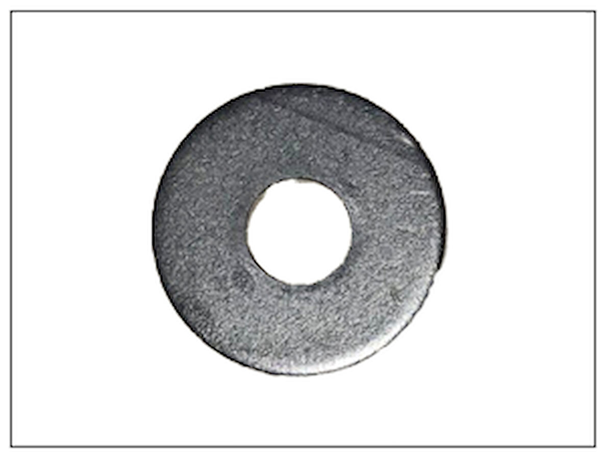 Celik Pul M6X18X1,5mm Cinko Kaplama 25 Adet
