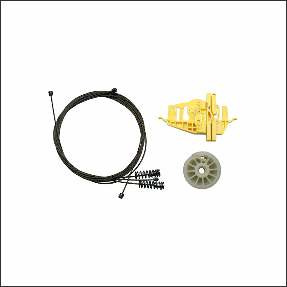 Fiat Doblo 2006-2016 Sol Arka Cam Tamir Seti