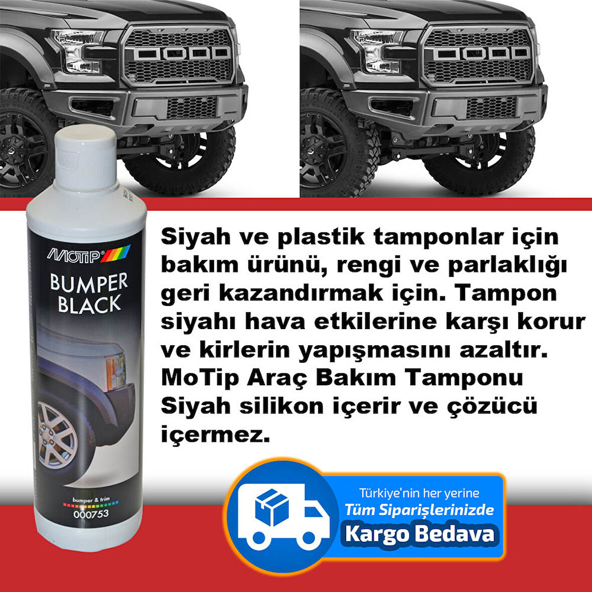 Tampon Parlatıcı 500 Ml Motip 00753