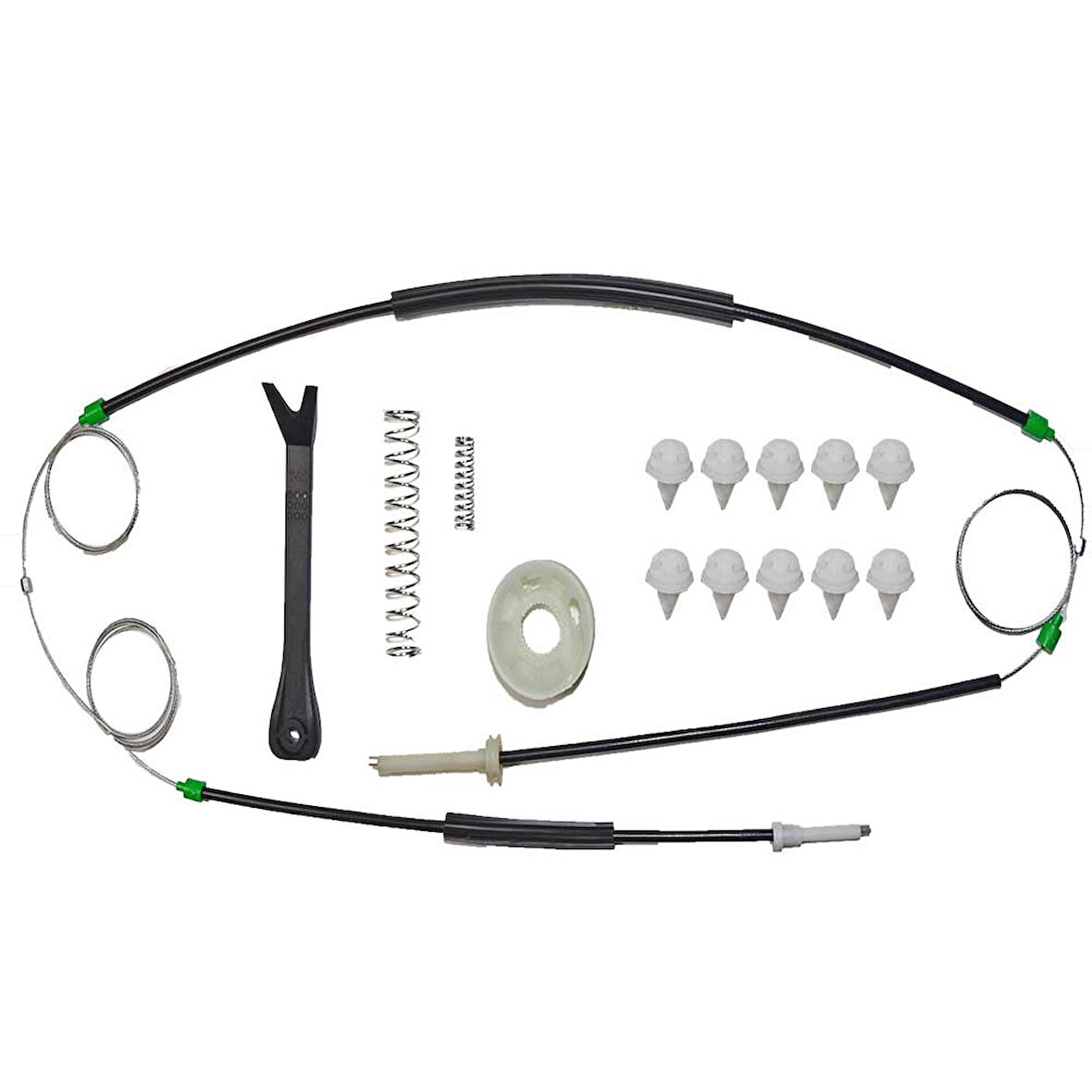 Cam Seti Sağ Sol Ön Bmw 5 Serisi E39 1995-2004 51338252393-94 10 Klips