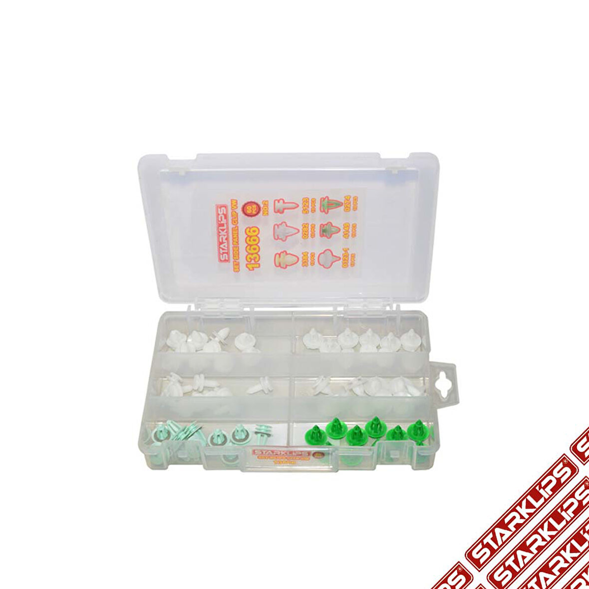 Vw Çıta Klips Seti 60 Parça Çanta No:2