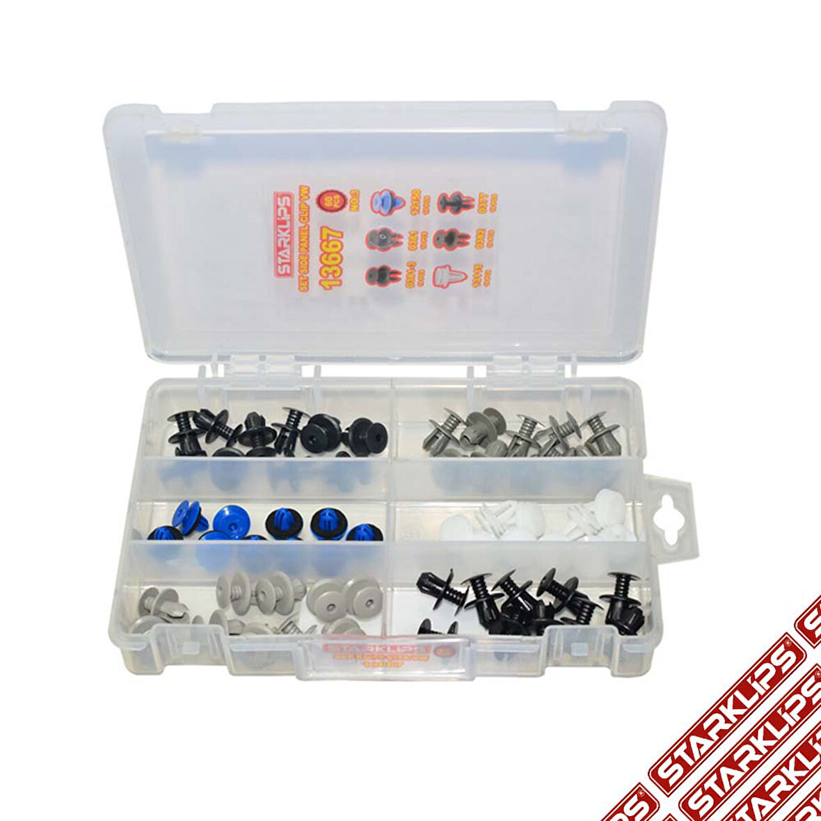 Vw Çıta Klips Seti 60 Parça Çanta No:3