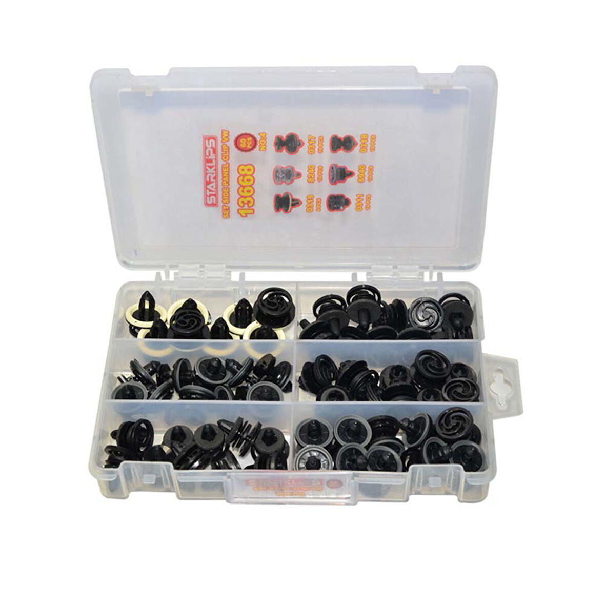 Vw Çıta Klips Seti 60 Parça Çanta No:4