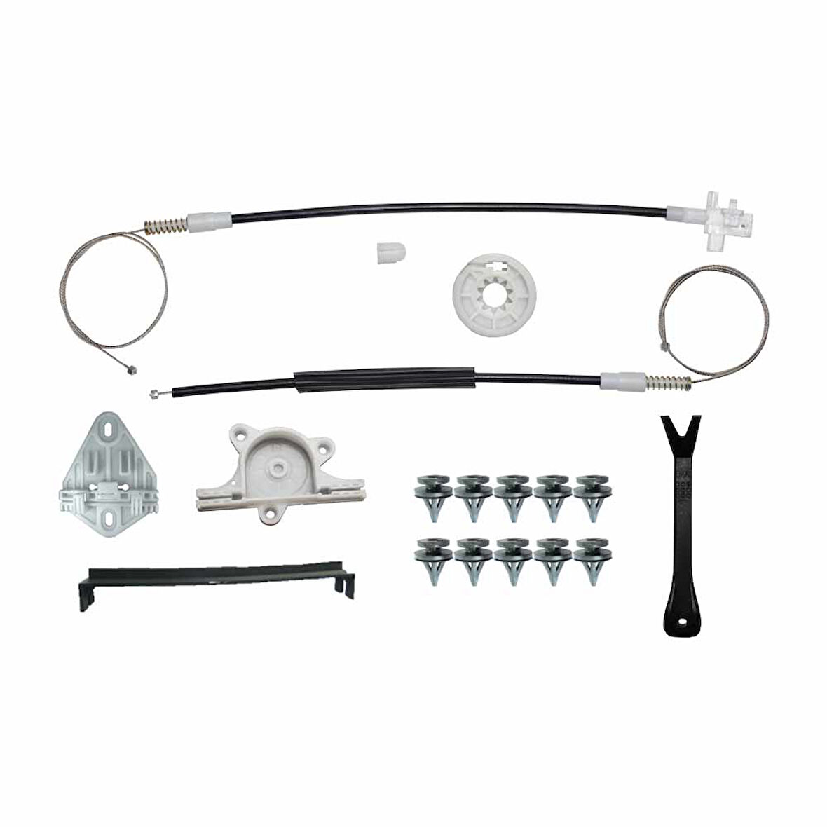 Renault Megane1 1996 - 2003 Sarmalı  7700834343 Set Cam Sol Arka