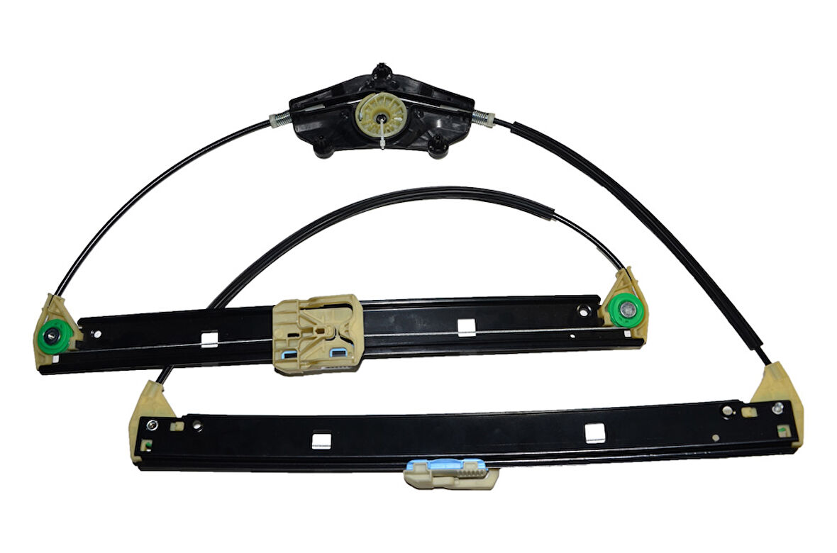 Audi A4 B8 2009 - 2014 Sağ Ön Cam Krikosu 8K0837462 Komple Kızaklı