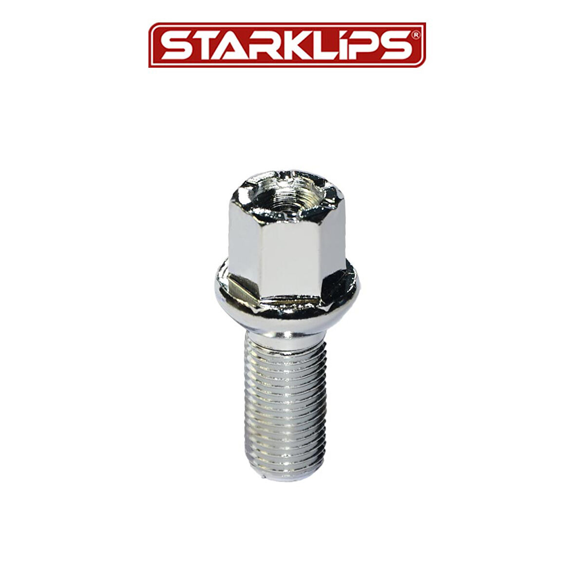 Bijon Civatası Delikli Krom AA 17 14x1,5x52mm VW Passat Jetta Golf Audi Seat 6103189855 2 Adet
