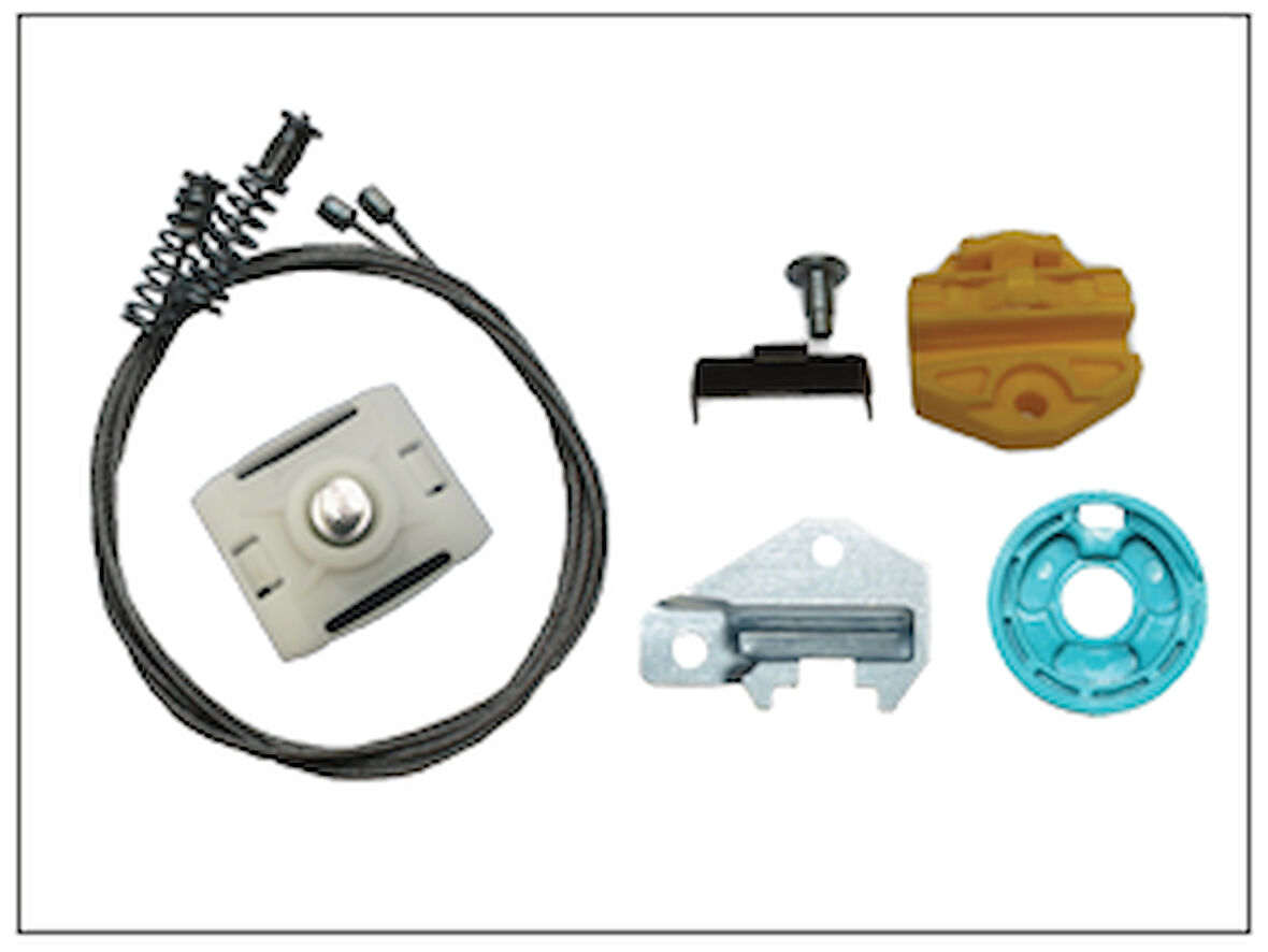 Cam Kriko Seti Sol Arka Mercedes W124 E200 1986-1995 1247300346