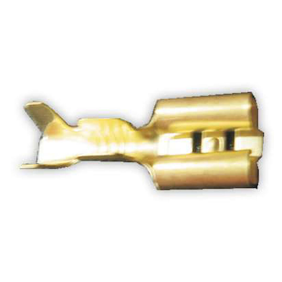 İzolesiz Kablo Ucu Dişi Fiş 6,3mm  25 Adet