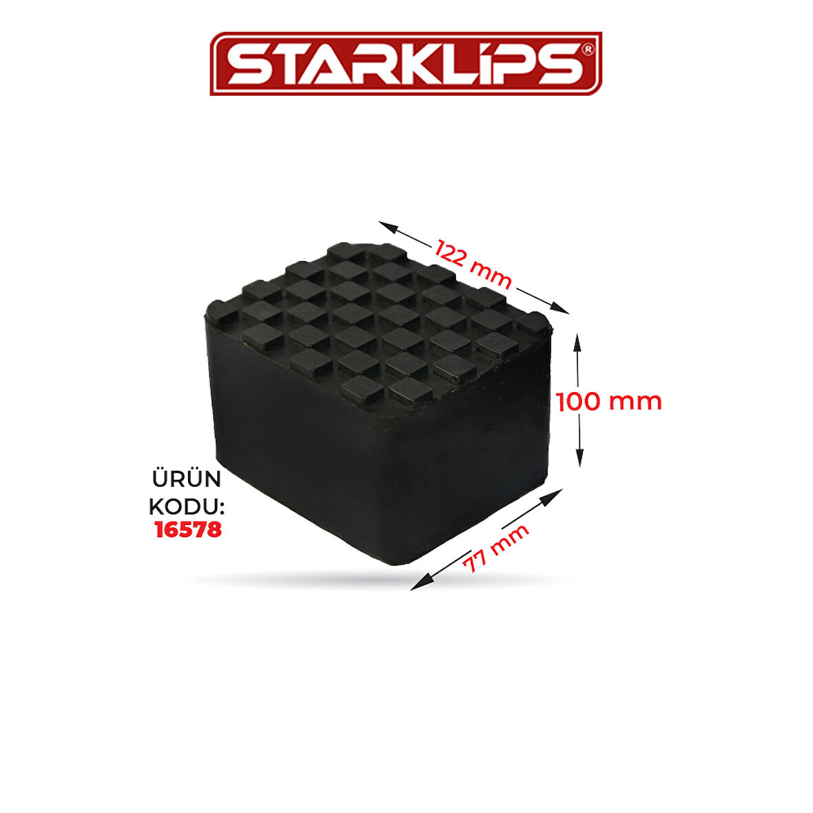 Lift Kare Takoz 122x100x77Mm