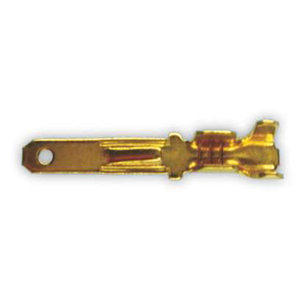 İzolesiz Kablo Ucu Erkek Fiş Mikro Uzun 2,8mm 25 Adet