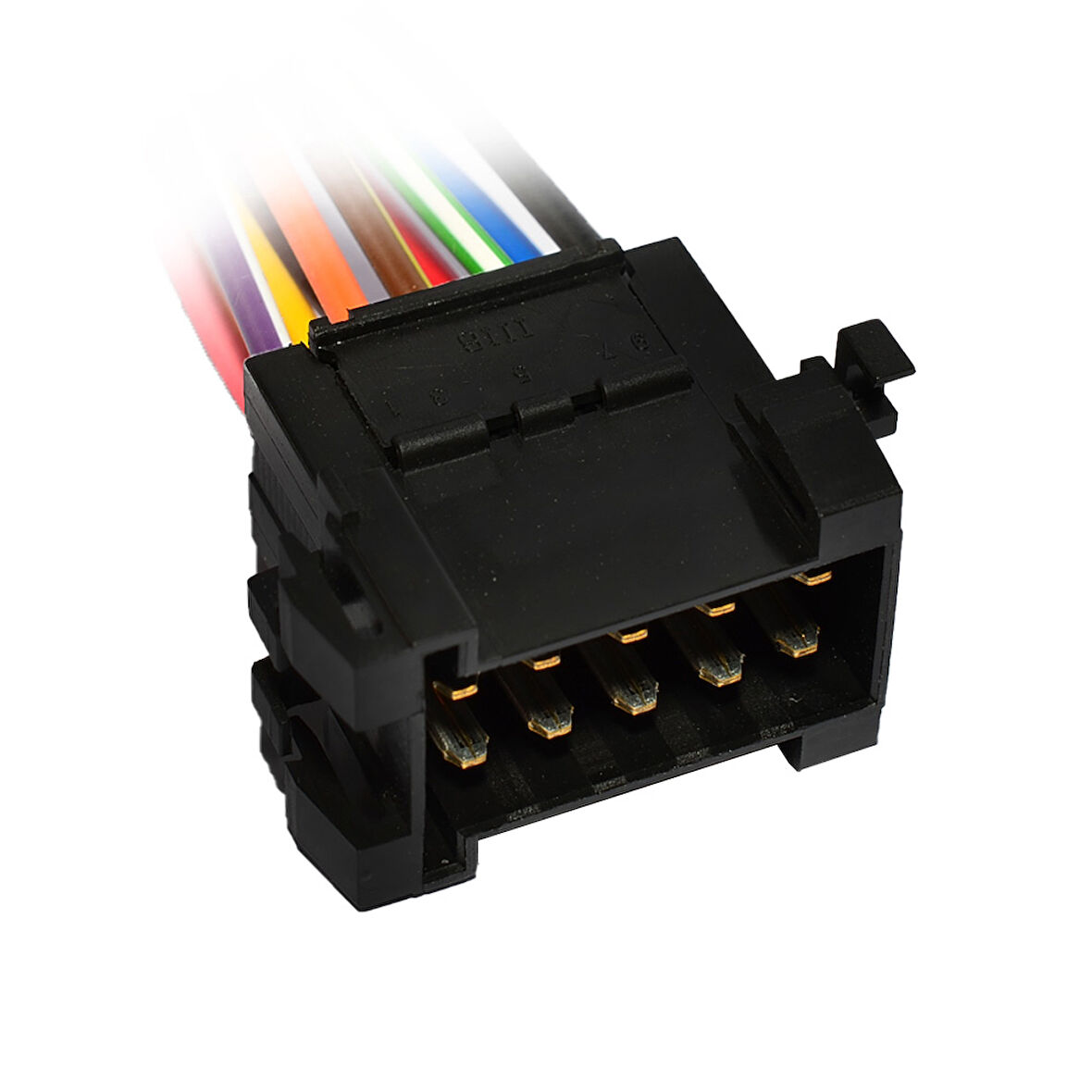 Soket 10 Kablo 10 Pinli Timer Oto Konnektörü Üniversal Dişi