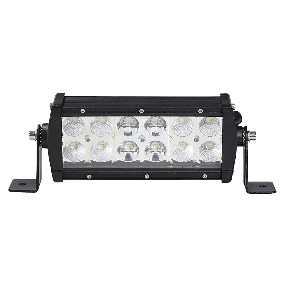Led Bar 12/24V 32W Beyaz Ve Sarı 7 Fonksiyon 19Cm Wolfram